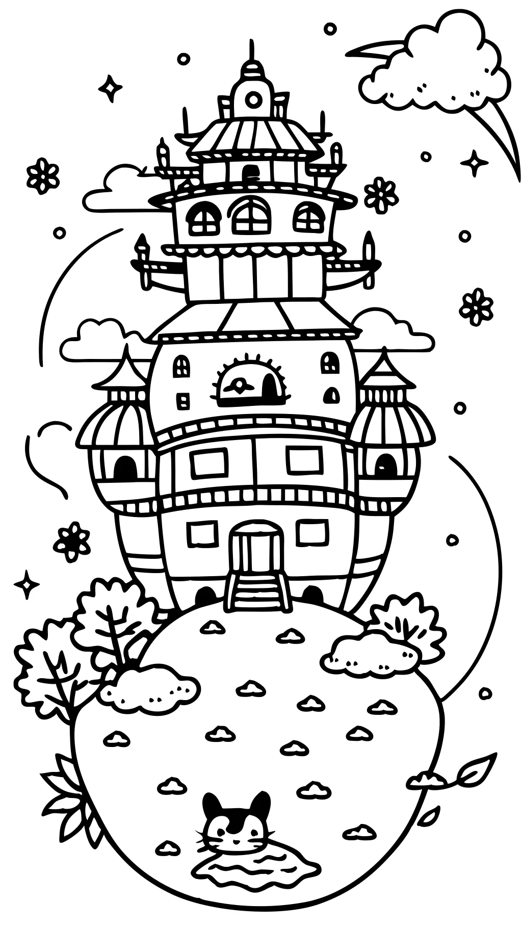 ghibli coloring pages